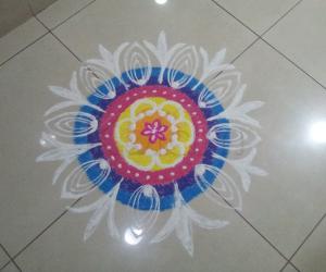 Rangoli: My Diwali Kolam